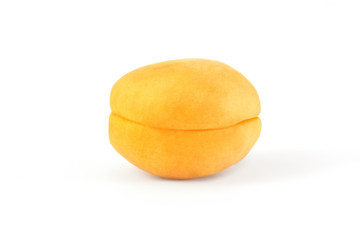 apricot isolated on white background