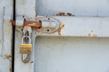 This is the steel door. It is good background.