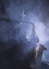 African American Jazz Musician Blues Club Preformer