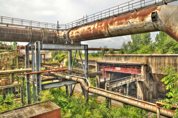 Industrieanlage - altes Stahlwerk