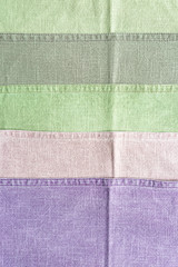 Stone washed flax napkins