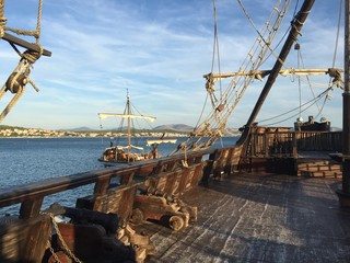 Auf dem Piratenschiff