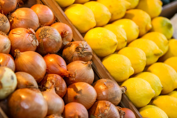 Lemons and onions