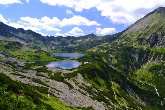 Fototapeta góry Tatry - Dolina Pięciu Stawów