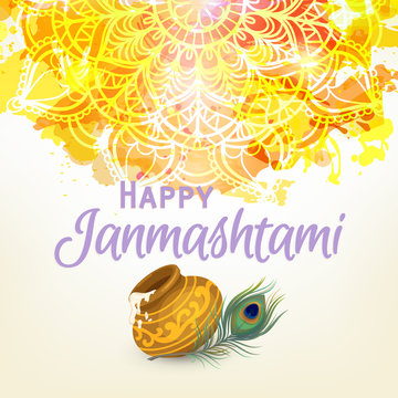 Happy Janmashtam card