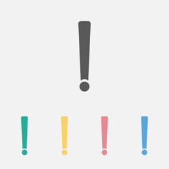 attention sign icon