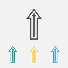 Line Up Arrow icon