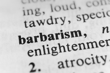 Barbarism