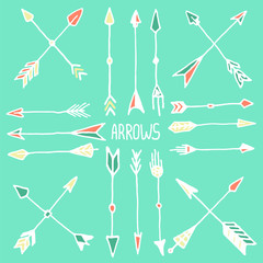 hand drawn arrows