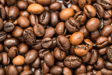 coffee beans as a background