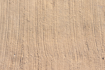 rough texture of floor cement pavement with sand-colored vertical lines effect Background design