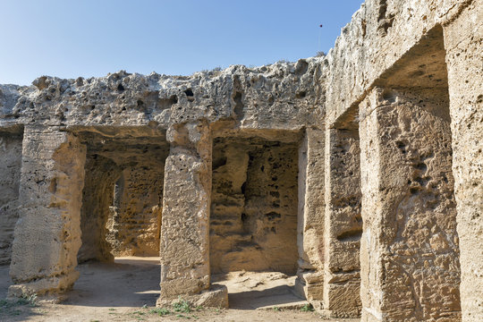 Tombs of the Kings in Paphos on Cyprus