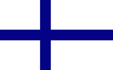 Obraz premium Finland Flag