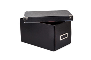 Isolated Open Box