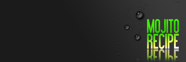 Mojito Recipe - Classic Cocktail - Banner - Web Design - Home Page