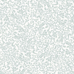 Fototapeta na wymiar Seamless background of light blue color in the style of Damascus