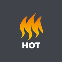 fire vector logo