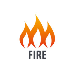 fire vector logo