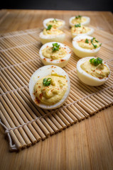 Deviled Eggs Chives