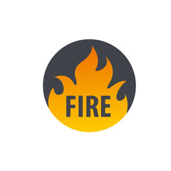 fire vector logo