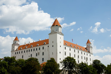 Fototapeta na wymiar Bratislava Castle - Slovakia