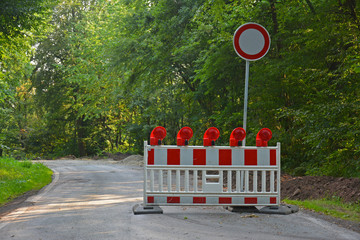 Straßensperre