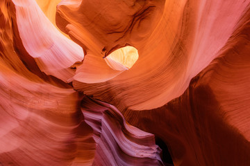 Scenic and Magic Antelope Canyon near Page, Arizona, United States of America