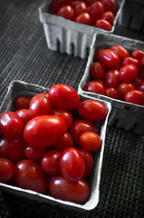 Baskets Grape Tomatoes © Ezume Images