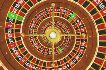 Spiral Casino Roulette, 3D rendering