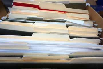 documents and folders archive in box