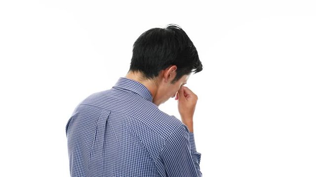 苦悩するビジネスマン