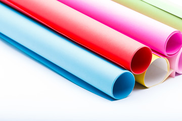 Rolls of color paper-3