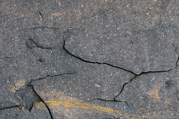 Obraz premium A background of peeling paint and rusty old metal