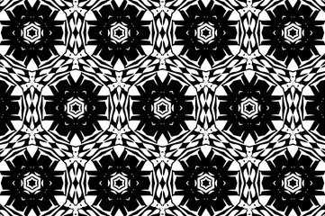 Black and white ornament. 14
