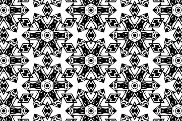 Black and white ornament. 9
