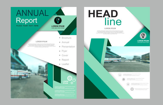 Abstract pattern vector modern flyers brochure / annual report /design templates / stationery with white background in size a4