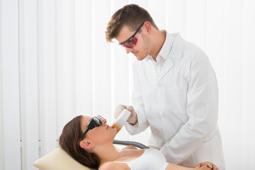 Laser Hair Removal In The Beauty Salon