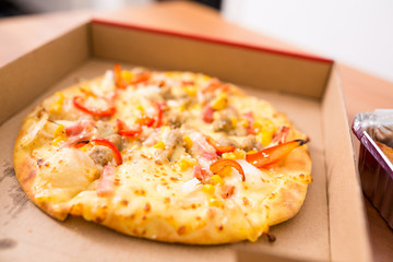 Pizza in the box