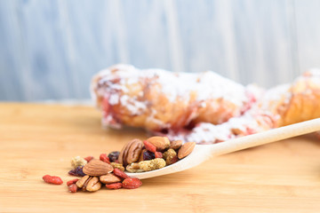 Mix of dry frut and nut