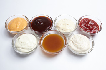different sauces