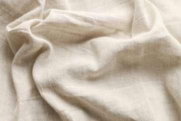 Fototapeta premium Linen fabric background