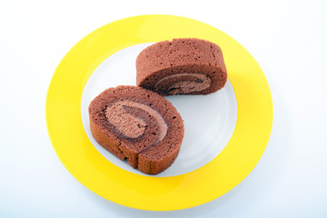 チョコレートロールケーキ