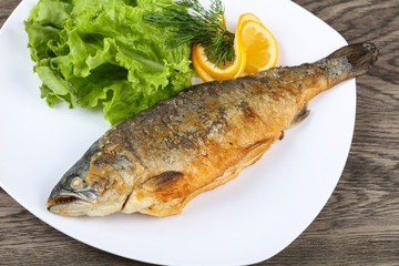 Grilled trout