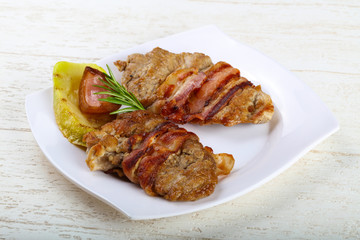 Baked pork