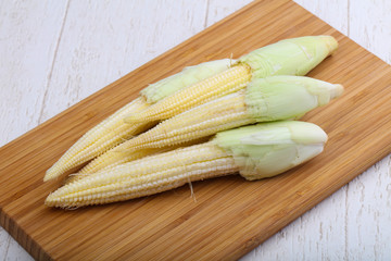 Fresh baby corn