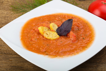 Gazpacho tomato soup