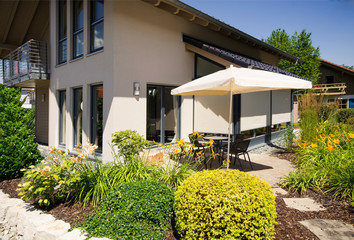 Haus mit Garten