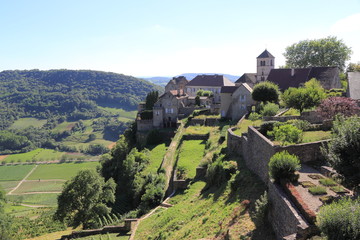 Château-Chalon, village du Jura