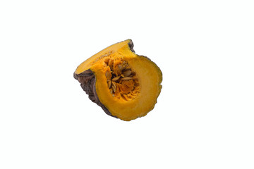Pumpkin on white background.isolated