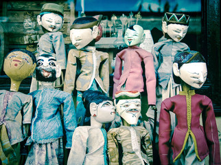 puppets in Bali